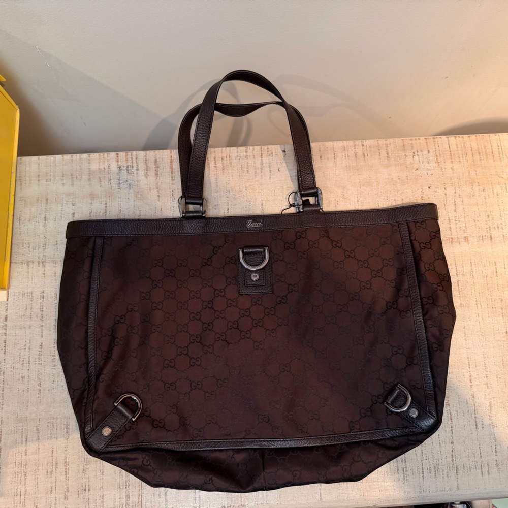 Gucci Monogram Tote Bag